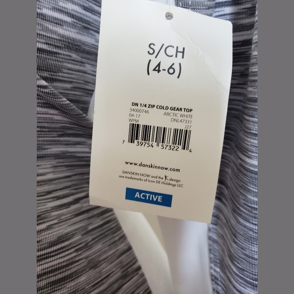 NWT Danskin Now Quarter Zip Pullover - Picture 10 of 13